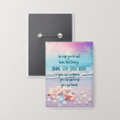 確認感動的のアラーム 缶バッジ (正面/裏面)