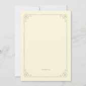 確認手描き招待状 招待状 (裏面)