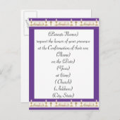 確認招待状 インビテーションポストカード (正面/裏面)