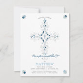 確認招待状-カトリック式招待状 招待状 (正面)