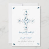 確認招待状 – カトリック式招待状 招待状 (正面)