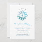 確認招待状、ボーイズ確認招待状 招待状 (正面)