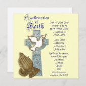 確認招待状 招待状 (正面/裏面)