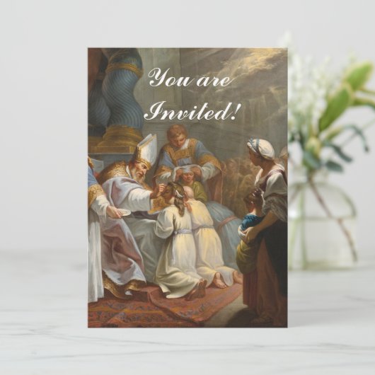 確認招待状 招待状 (スタンド正面)