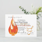 確認招待状/発表：完全な文言 招待状 (スタンド正面)