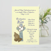 確認招待 カスタムカラー 招待状 (スタンド正面)