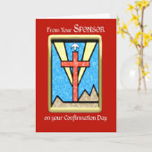 確認時にスポンサーから カード (黄色い花)