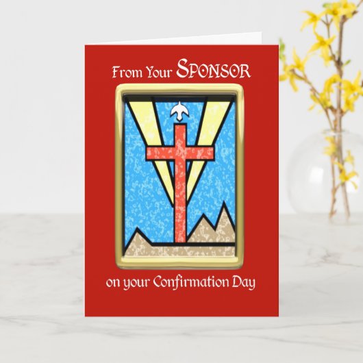 確認時にスポンサーから カード (黄色い花)