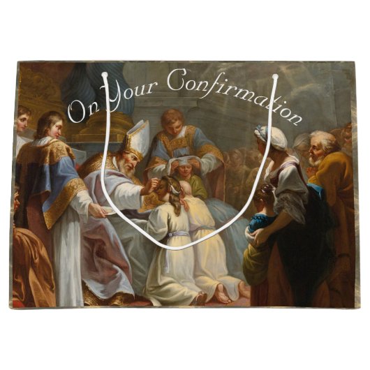 確認書の美しい秘跡 ラージペーパーバッグ (正面)