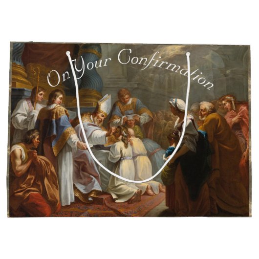 確認書の美しい秘跡 ラージペーパーバッグ (裏面)