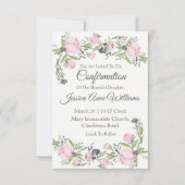 確認用水彩 招待状 (正面)