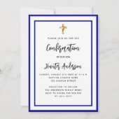 確認用王室の青白 招待状 (正面)