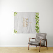 確認用背景 | 大理石 ゴールド 十字架 ユリ タペストリー (インサイチュ(横))