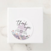 確認紫ワイルドフラワークロスありがとう フェイバータグ (インサイチュ)