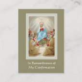 確認聖幽霊 | Spirit Remembrance Cards 名刺 (正面)