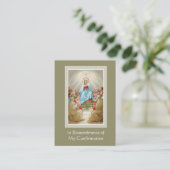 確認聖幽霊 | Spirit Remembrance Cards 名刺 (スタンド正面)