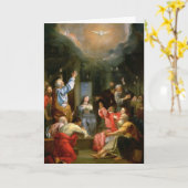 確認聖霊ヴァージンメアリー使徒 カード (黄色い花)