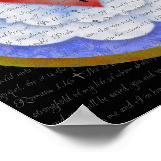 確認詩ポスター ポスター (角)