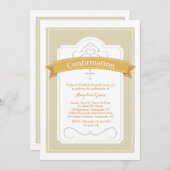 確認賛美招待状 招待状 (正面/裏面)