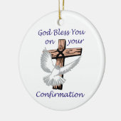 確認賛美 セラミックオーナメント (左)