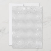 確認銀バラ金ゴールド赤面高級 招待状 (裏面)