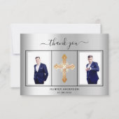 確認銀写真スクリプトボーイ サンキューカード (正面)