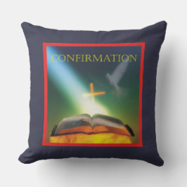 確認鳩、バイブル、クロス クッション