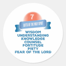 確認7聖霊の賜物 ラウンドシール