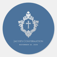 確認 クラシック ブルー ボーイ ヴィンテージ クレスト 十字架