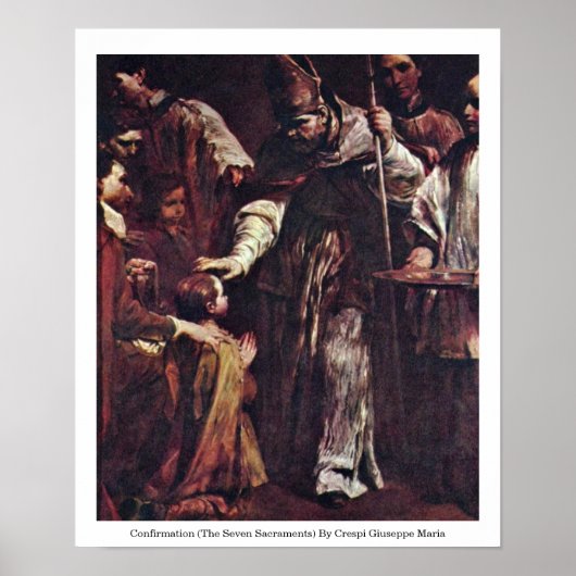 確認（七聖餐式） ポスター (正面)