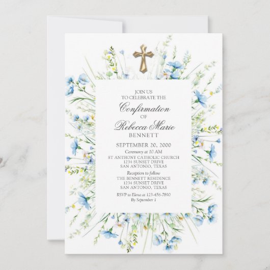 確認 招待状 (正面)