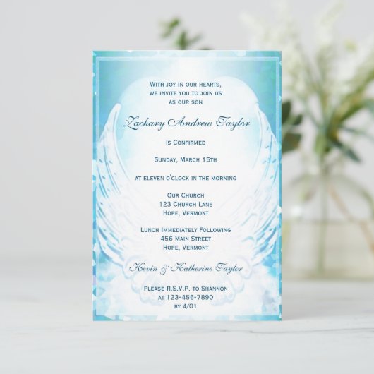 確認 招待状 (スタンド正面)