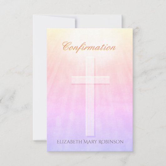 確認 招待状 (正面)