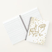 確認ASL文字L&Tそれらを許可インスパイア ノートブック (内部)