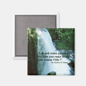 磁やる気を起こさせる石 マグネット (正面/裏面)