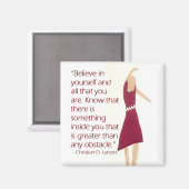 磁やる気を起こさせる石 マグネット (正面/裏面)