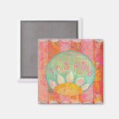 磁インスパイア石 マグネット (正面/裏面)