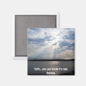 磁信じ石 マグネット (正面/裏面)