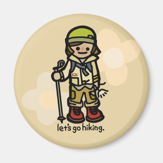 磁北。 マグネット (正面)