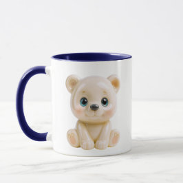 磁器のクマチャーム マグカップ