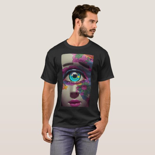 磁器のサイクロプスは2つの眉毛を持っている – Ken Gage Tシャツ (正面フル)