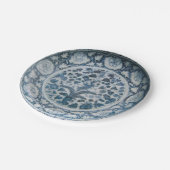 磁器の中国人のMingの青および白くフェイクなchinois ペーパープレート (アングル)