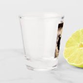 磁器の夜V ショットグラス (左)