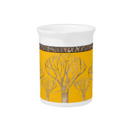 磁器の投げ手に乗る晩秋 ピッチャー