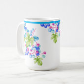 磁器の果実をクラシックマグカップ コーヒーマグカップ (正面左)