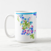 磁器の果実をクラシックマグカップ コーヒーマグカップ (左)