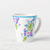 磁器の果実を小さなラテマグカップ カフェラテマグ (右アングル)