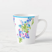 磁器の果実を小さなラテマグカップ カフェラテマグ (右)