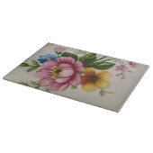 磁器の花をイメージしたカッティングボード カッティングボード (角)