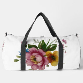 磁器の花 ダッフルバッグ